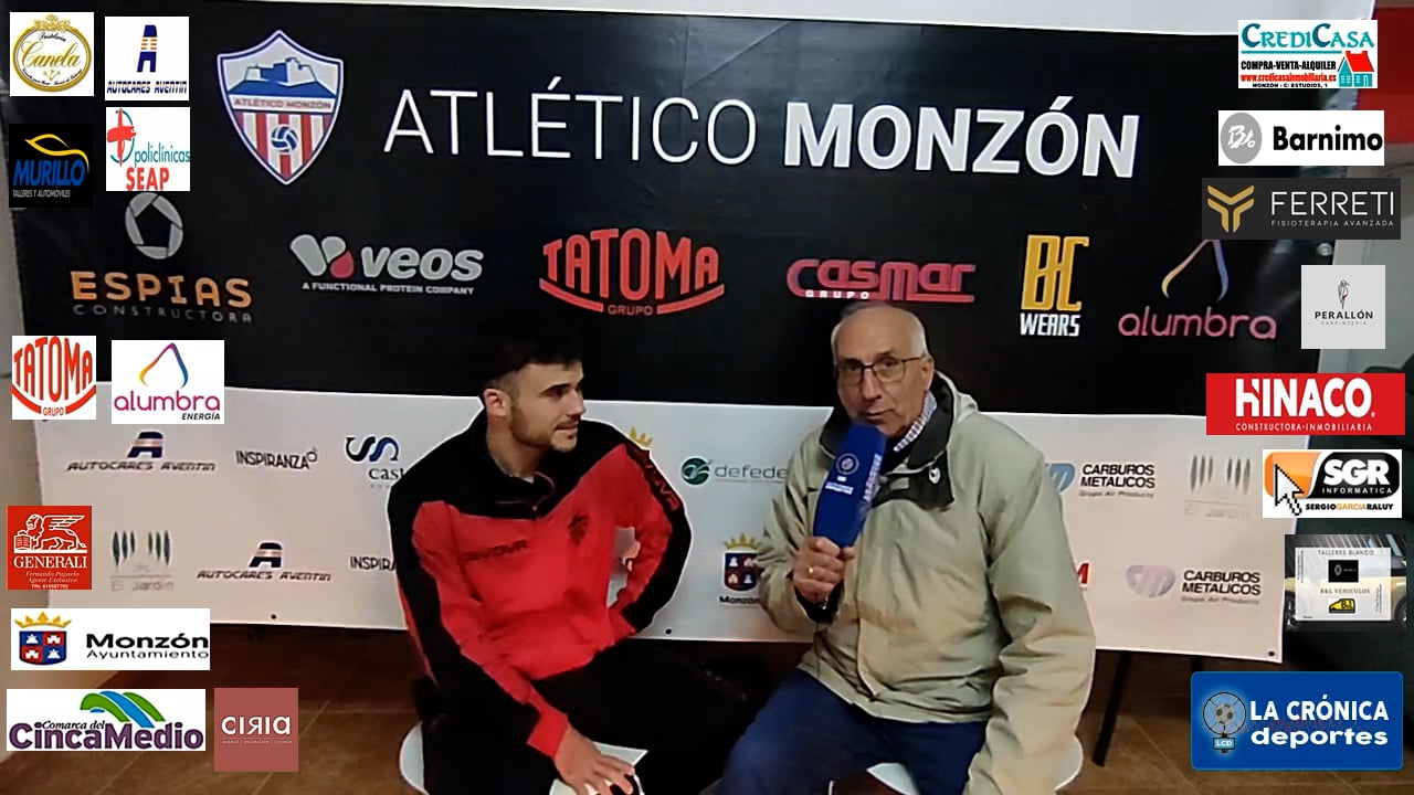 IAGO  DIAZ (Jugador Monzón) At Monzón Alumbra 0-0 Epila / J 14 / 3ª División