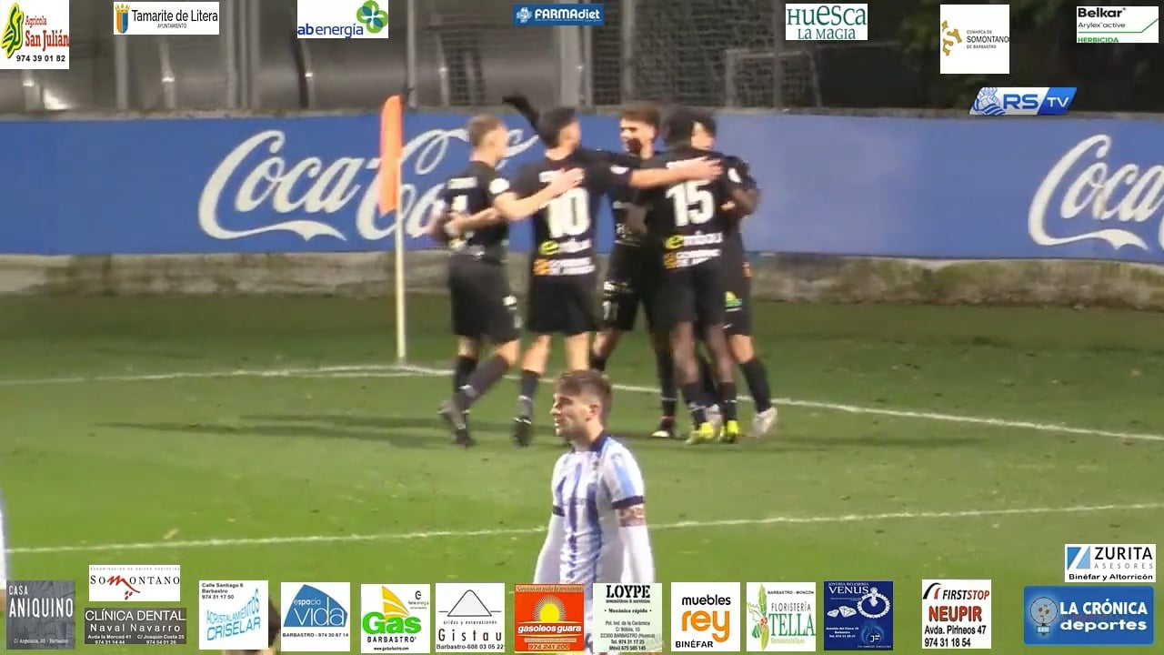 (RESUMEN Y GOL) Real Sociedad C 0-1 UD Barbastro / Jor. 16 - Segunda Rfef