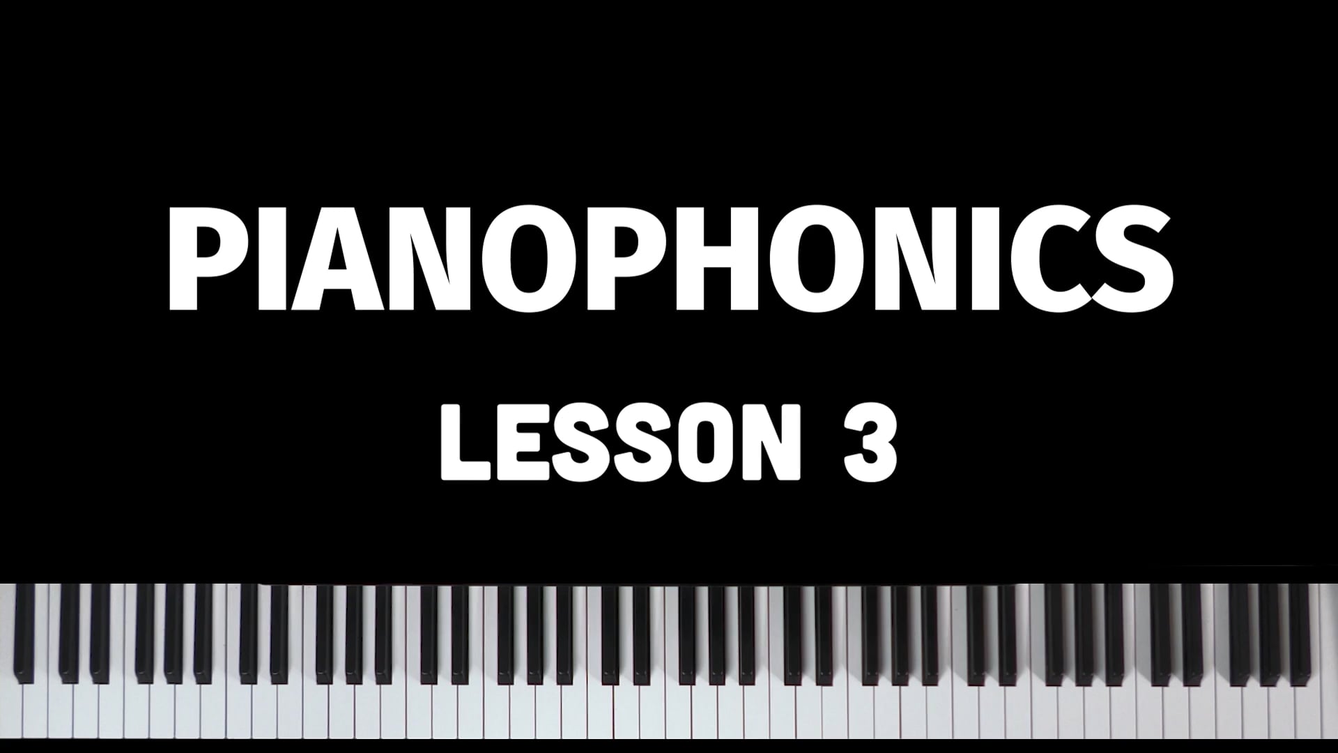 Lesson 3