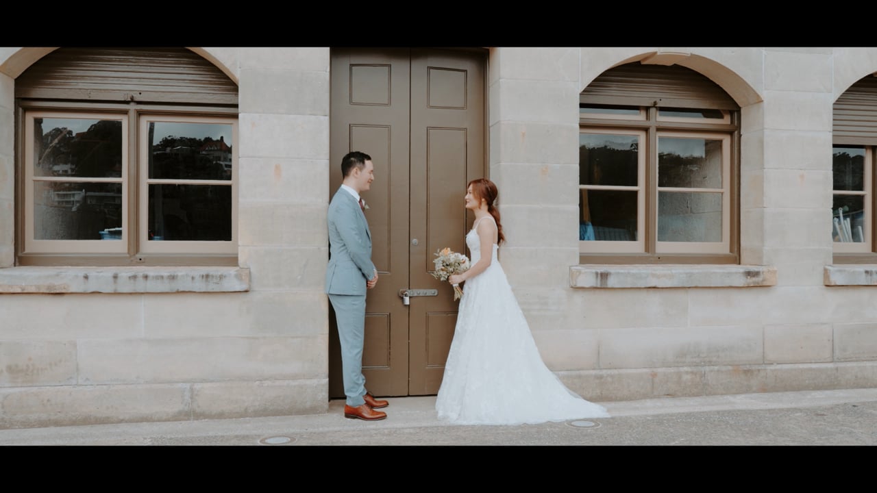 Sergeants Mess Wedding Video, Sydney - Kitty and Adrian