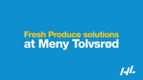 Prévia do vídeo Fresh Produce solutions at Meny Tolvsrød, Norway