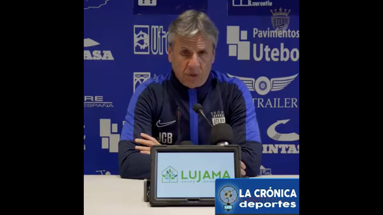 JUAN CARLOS BELTRÁN (Entrenador Utebo) Utebo FC 3-2 San Juan  J16 - 2ª RFEF Fuente: Utebo FC