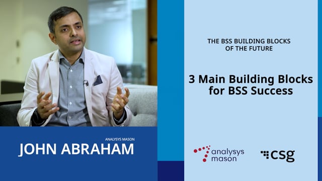 Learn the 3 building blocks of BSS