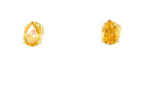 4.40 ct. t.w. Citrine Jewelry Set Earrings and Five-Stone Necklace in 18kt Gold Over Sterling