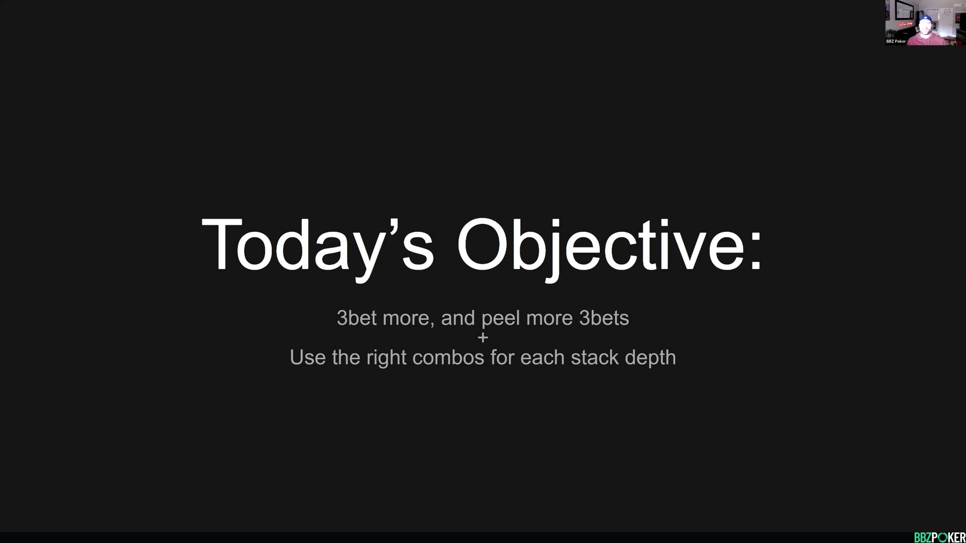 3betting and Facing 3bets 40-100bb (BTN/BB)