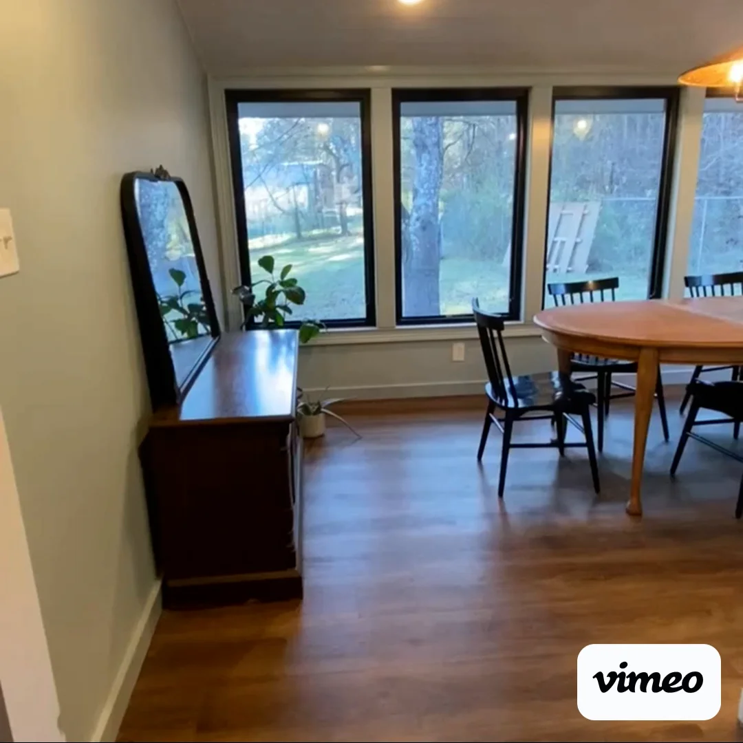 Remodeled Dining room on Vimeo