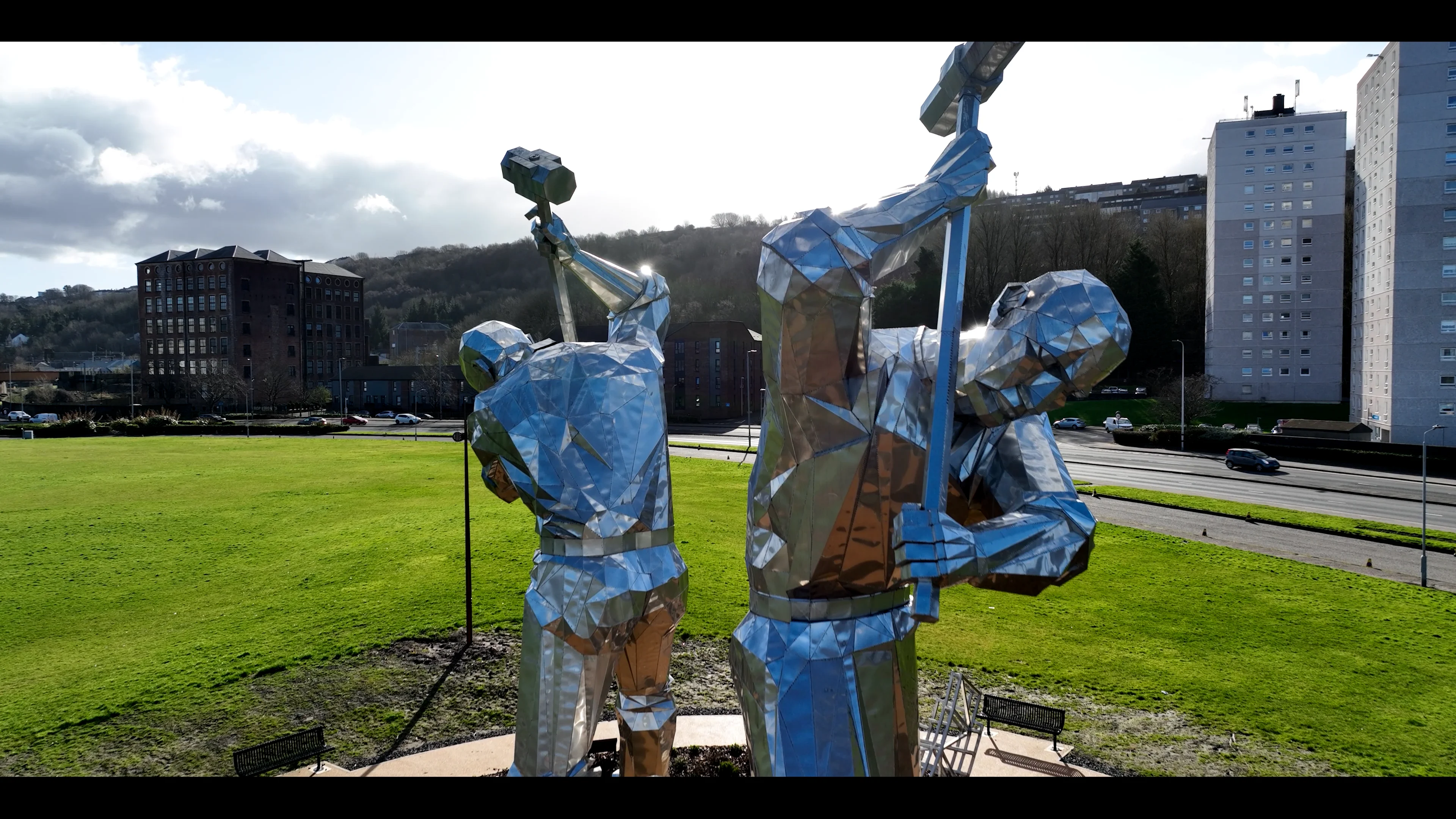 The Ship Builders of Port Glasgow by John McKenna Sculptor
