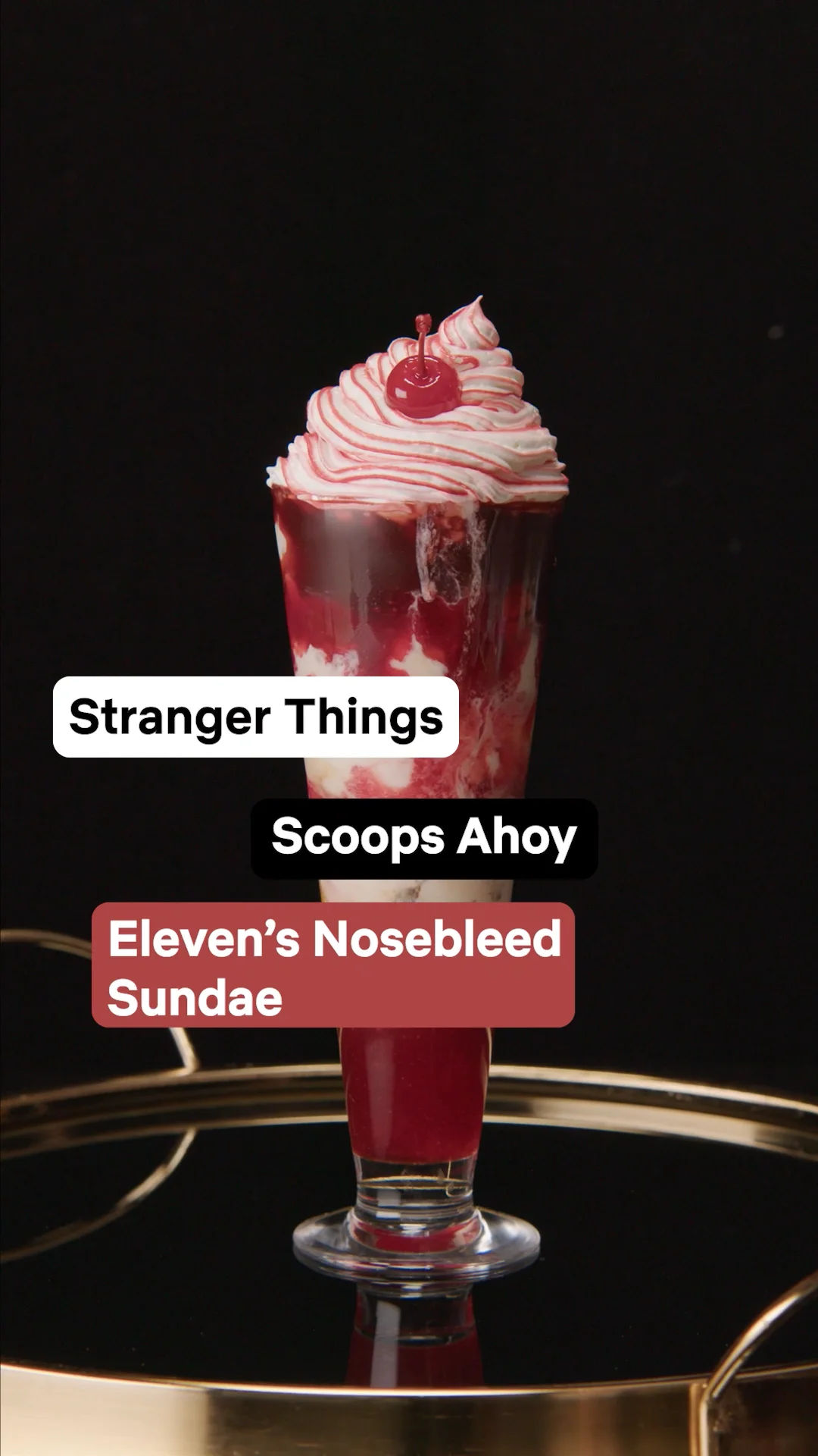 Scoops Ahoy Eleven's Nosebleed Sundae Stranger Things Netflix on Vimeo