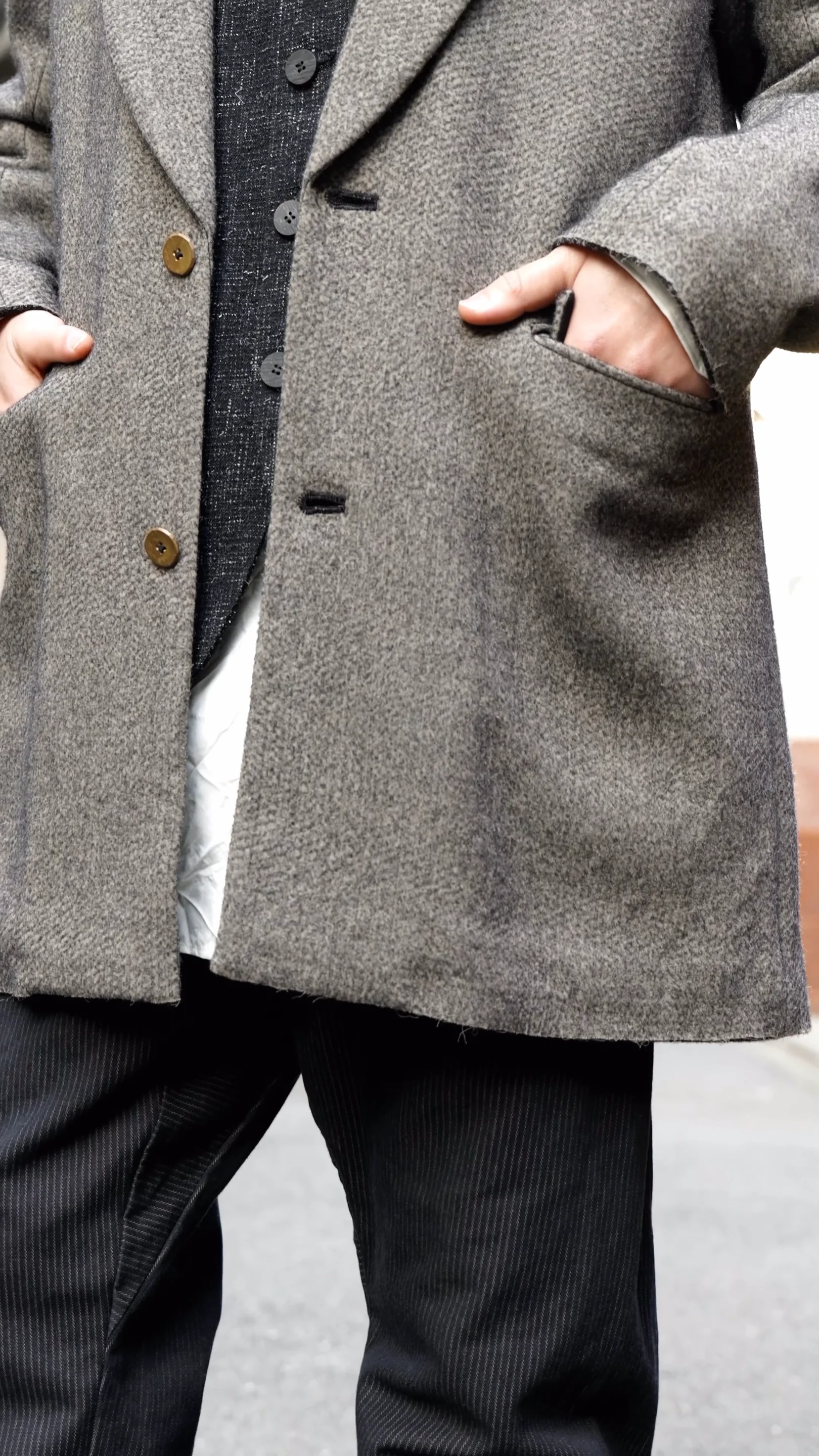 Araki Yuu Double Breasted Short Coat collection | Araki Yuu