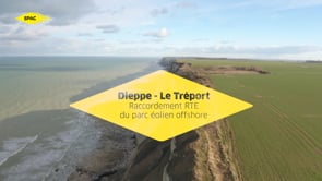 Dieppe - Le Tréport, raccordement RTE du parc éolien offshore