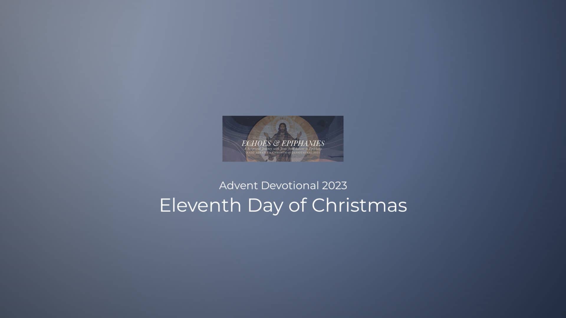 Eleventh Day of Christmas Shelly Schultz on Vimeo