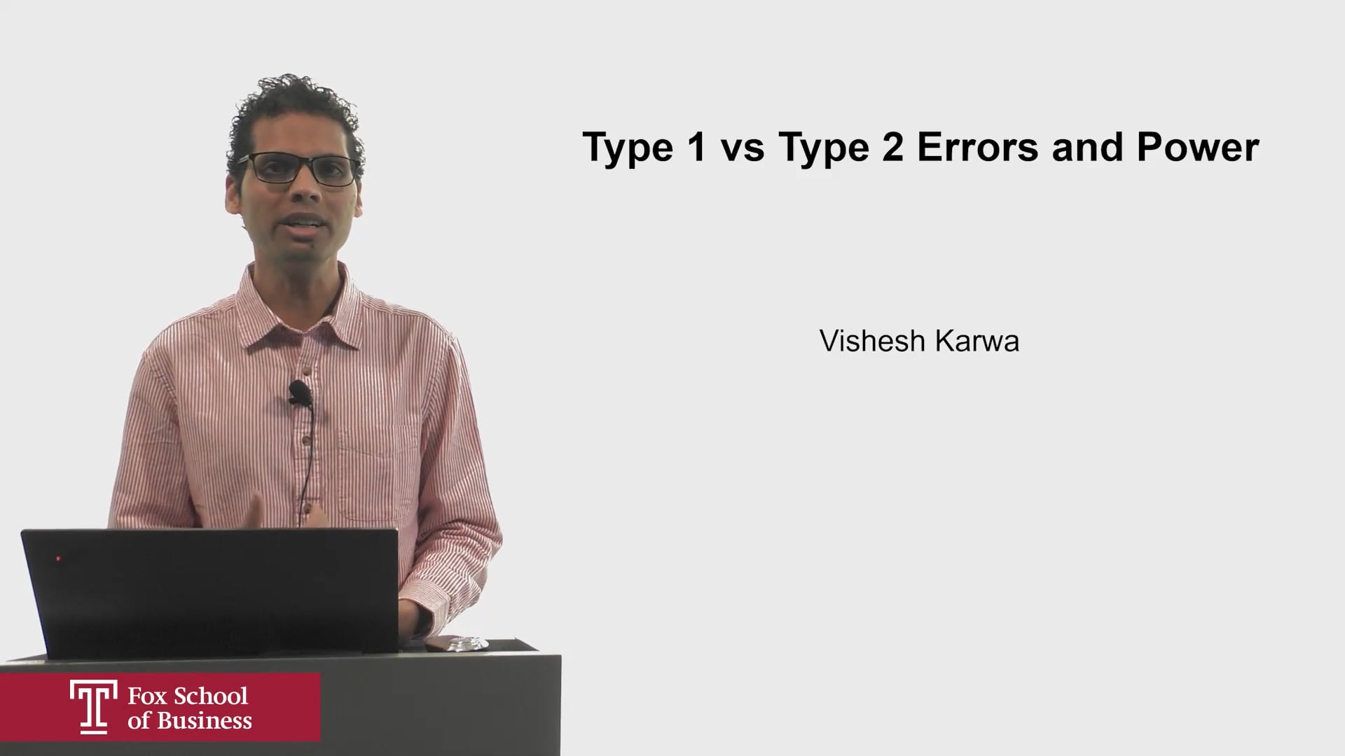 Type 1 Vs Type 2 Errors Video Vault