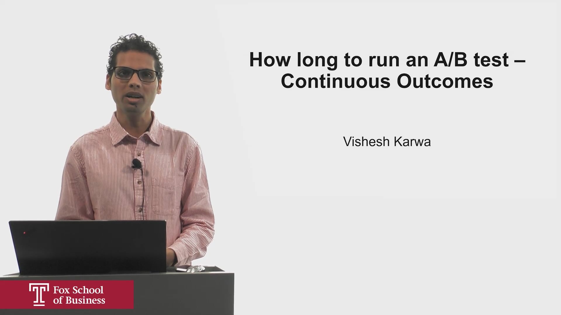 How Long to Run an AB Test Continuous Outcomes