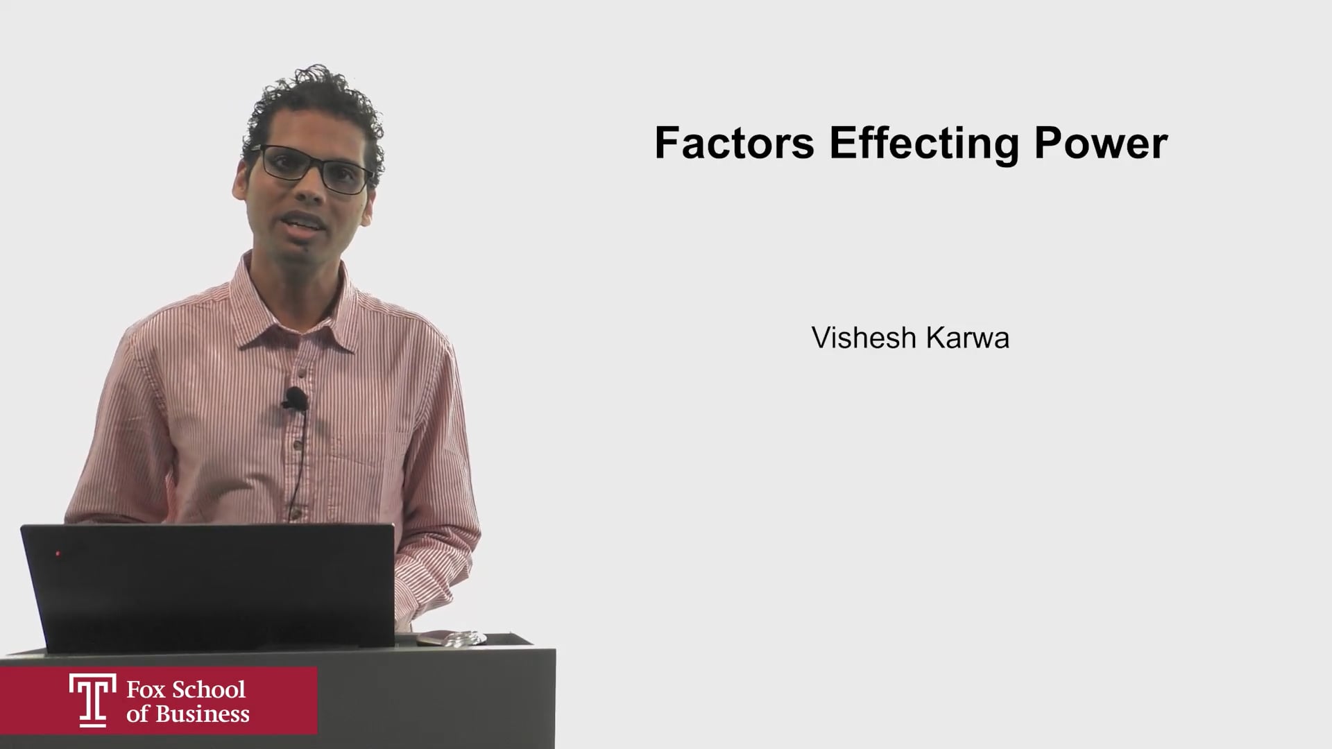 Factors Effecting Power