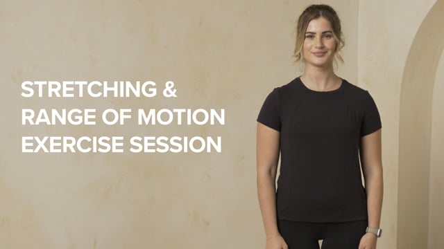 Stretching & Range of Motion Exercise Session