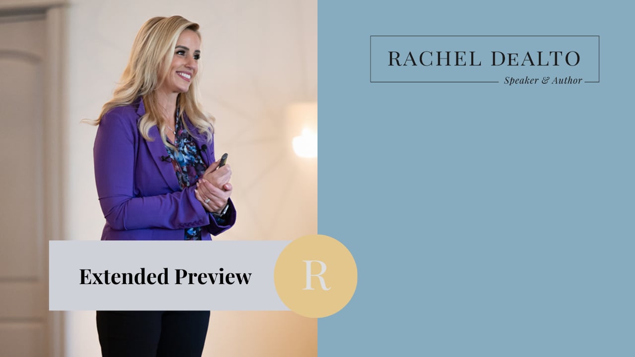 Rachel DeAlto Extended Speaking Preview