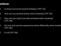 Newswise:Video Embedded psychologist-discusses-tips-for-combatting-stress-when-traveling