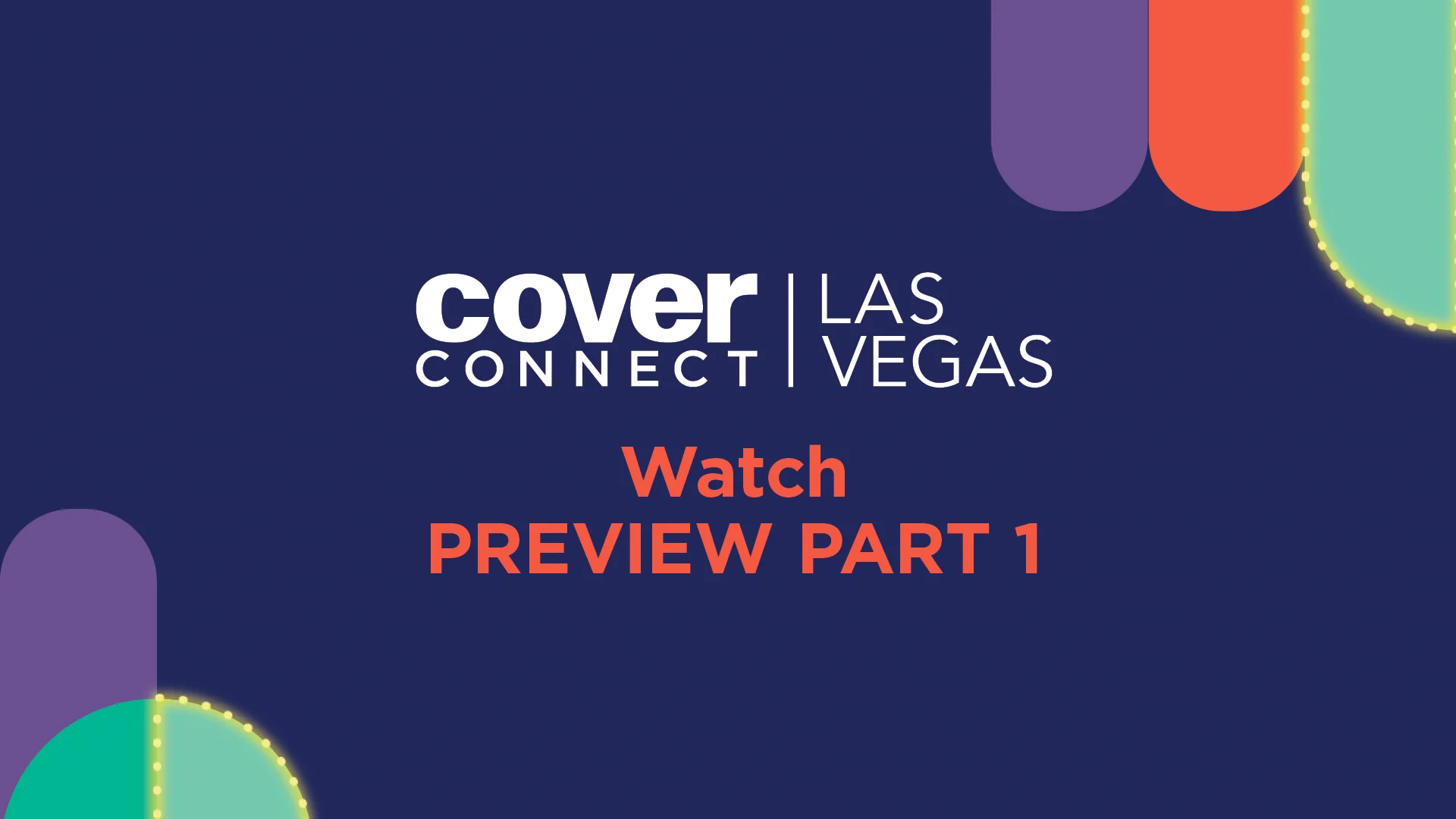 COVER Connect Las Vegas 2025 Brand Preview Part 1 on Vimeo