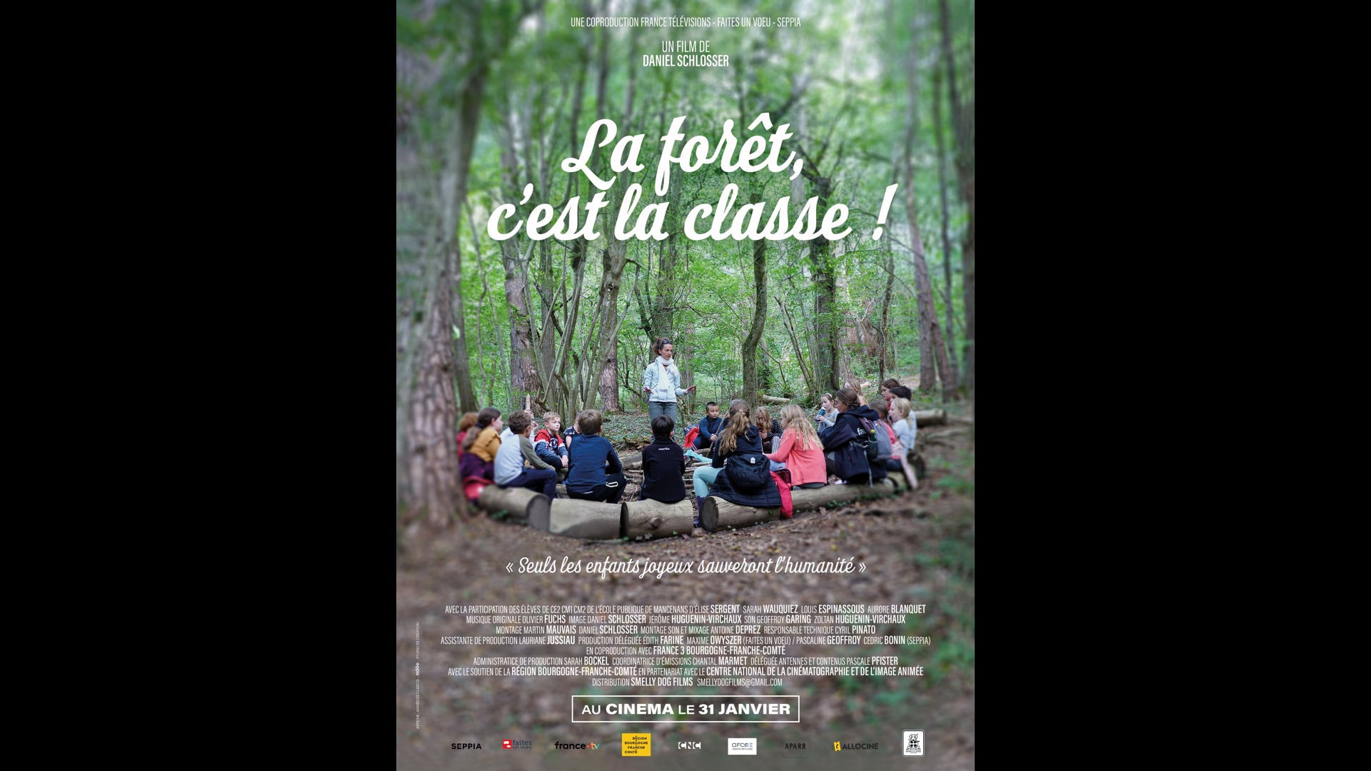La forêt, c'est la classe ! (bande annonce)