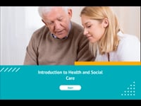 Module 01: Fundamentals of Health and Social Care