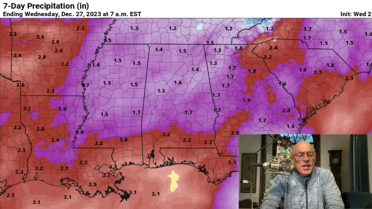 James Spann has the midweek forecast for Alabama on Vimeo