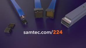 Samtec 224 Gbps PAM4 製品