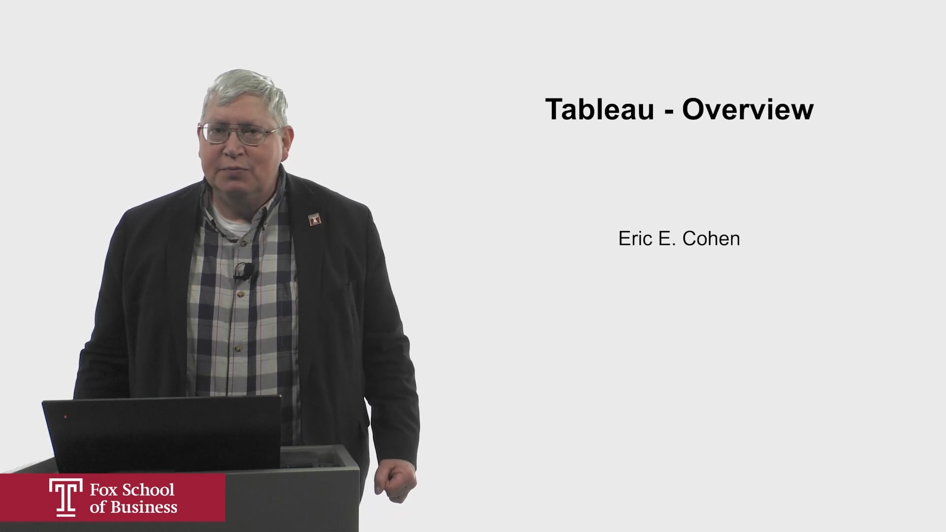 Tableau – Overview