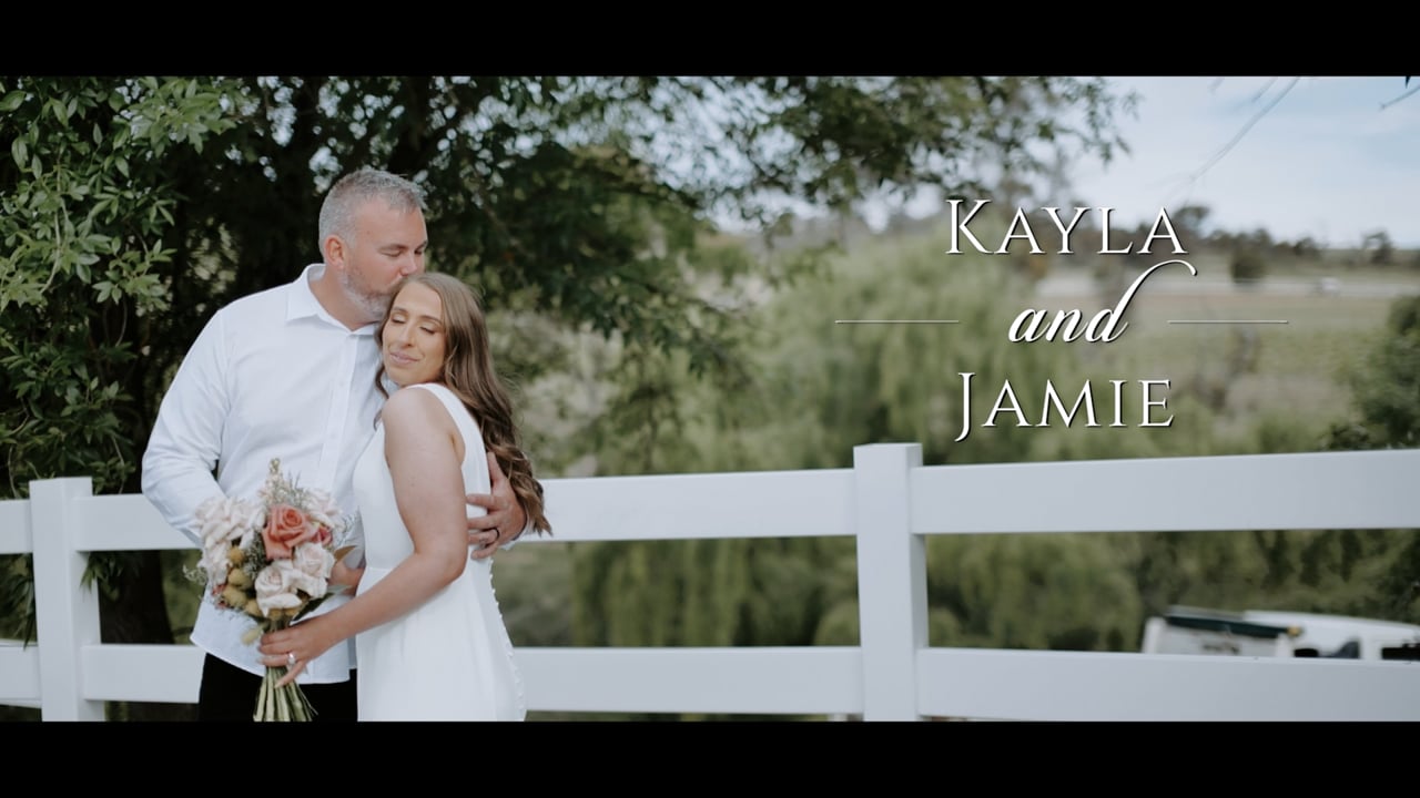 Brindabella Hills Winery Wedding Video, Sydney - Kayla and Jamie