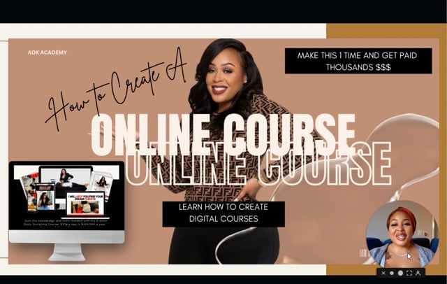 online course sell