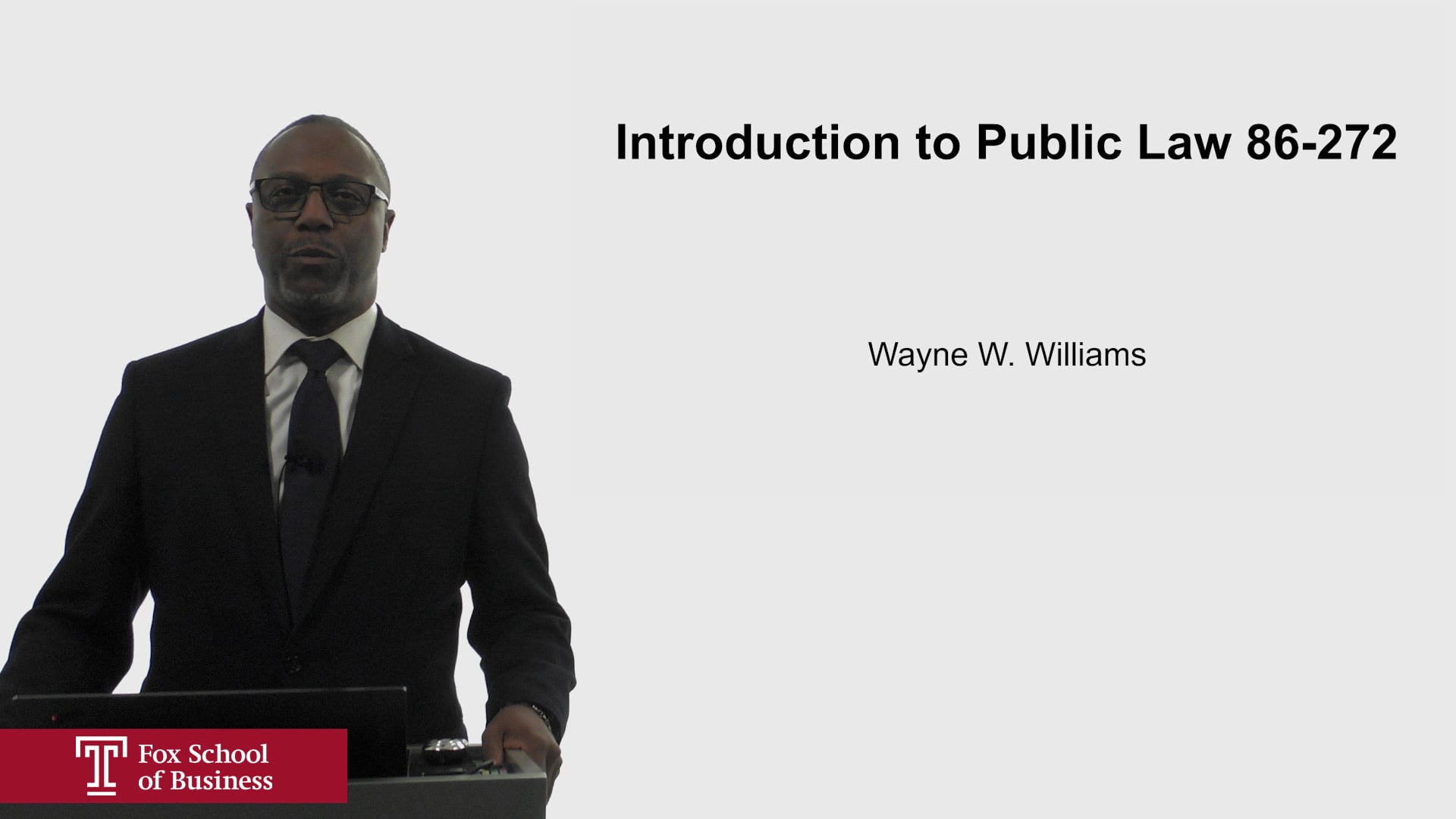 Login to view Introduction to PL 86-272