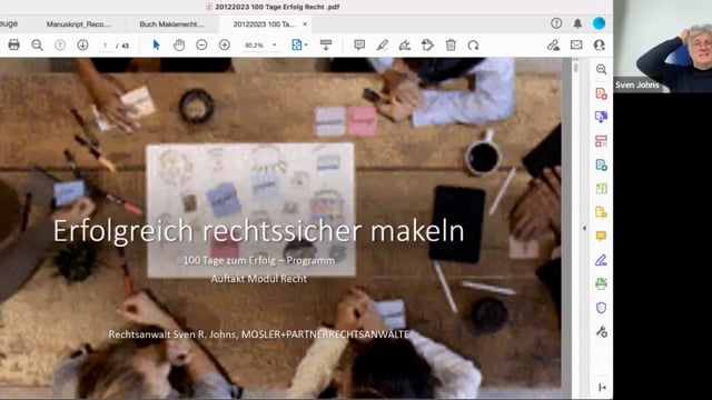 100 Tage zum Erfolg 6 - Recht Modul