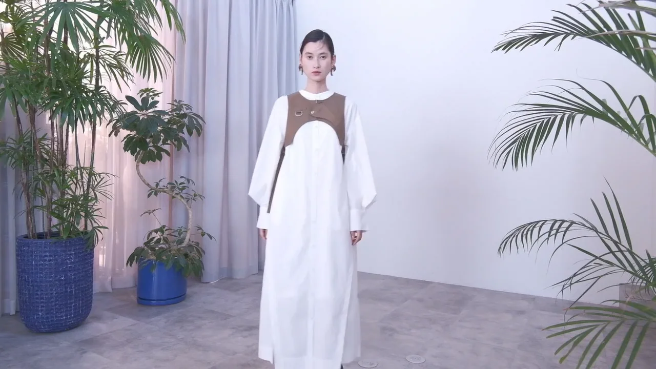 W TRIANGLE TUCK SH OP | シャツワンピース | WOMEN'S W TRIANGLE TUCK SH OP | シャツワンピース | WOMEN'S