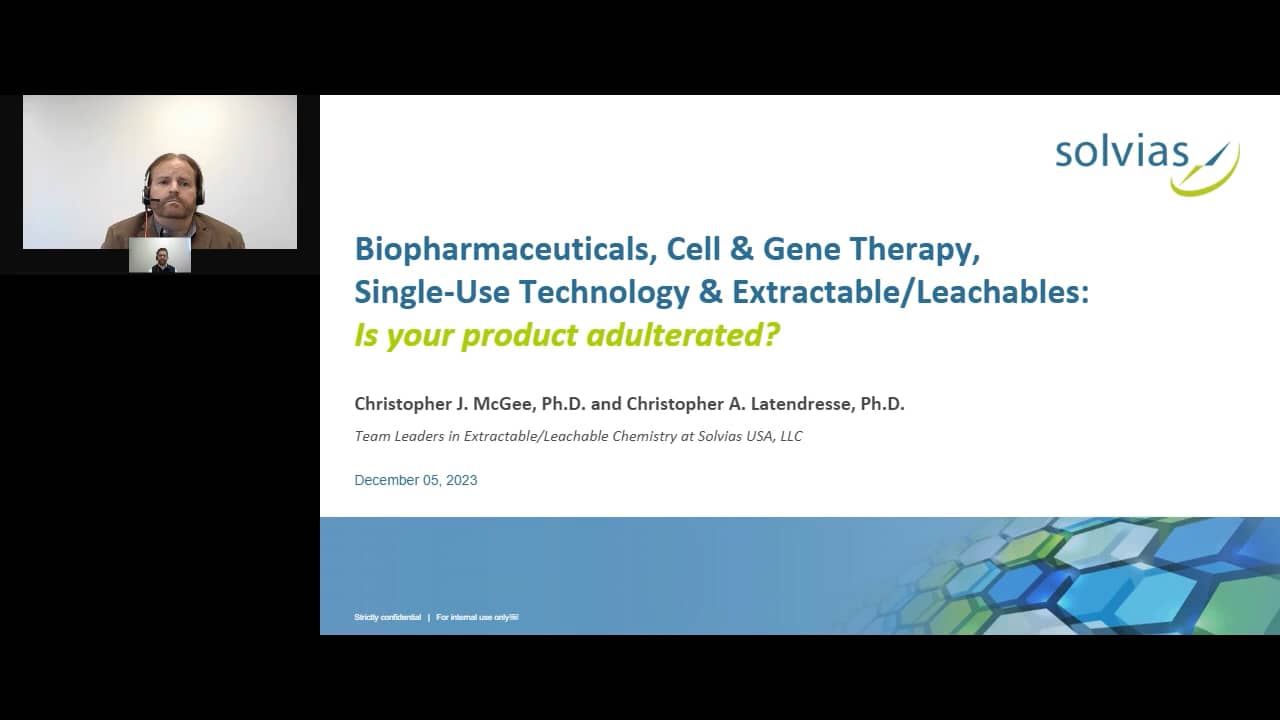 Biopharmaceuticals, Cell and Gene Therapy. Single-Use Technology and ...