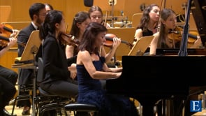 M. Zabaleta, P. Csaba y la Orquesta Sinfónica Freixenet de la Escuela Reina Sofía: Brahms y Mozart