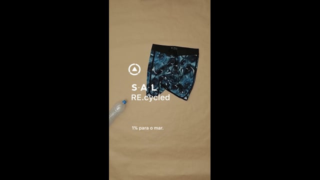 BOARDSHORT RECYCLED FROM THE DEEP BLUE 