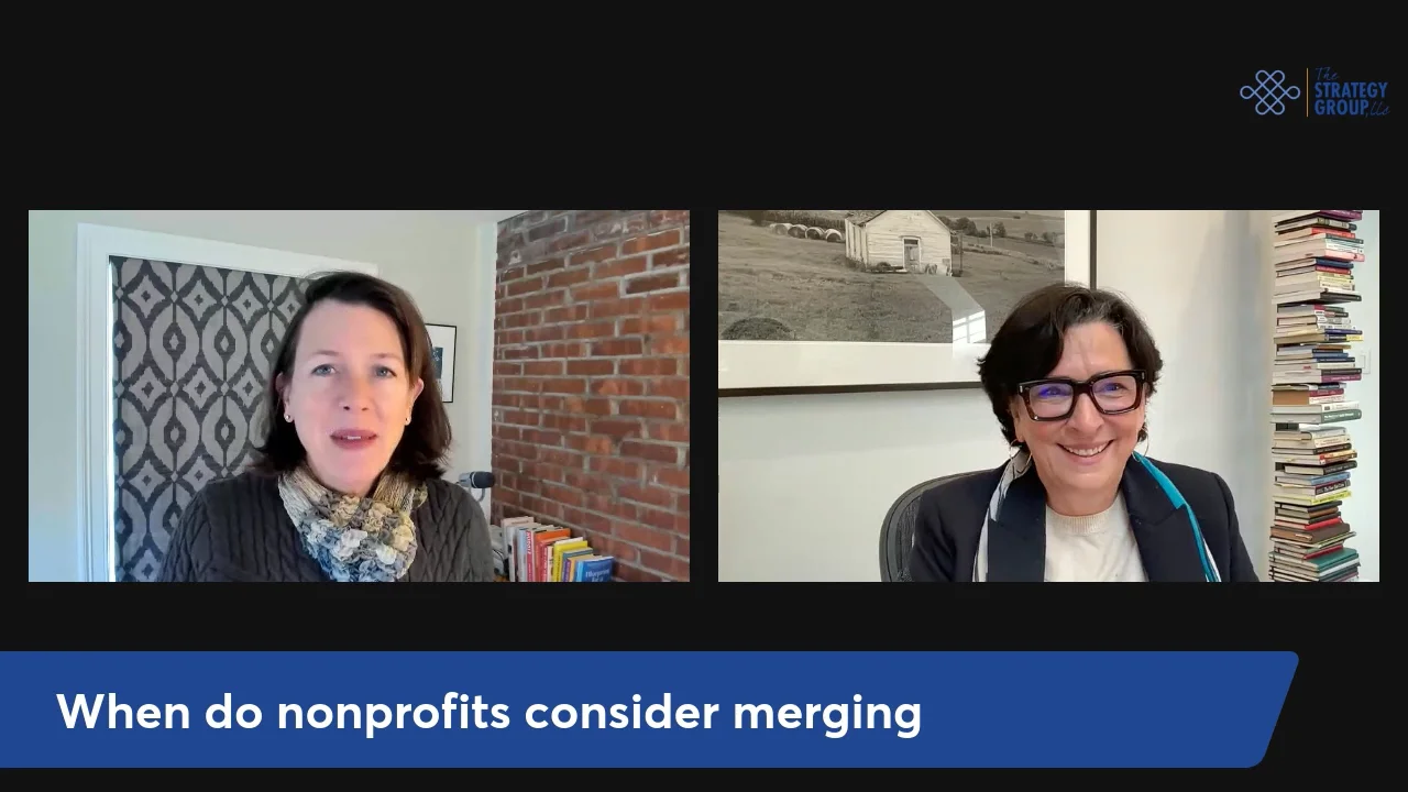 When Should Nonprofits Consider Merging on Vimeo