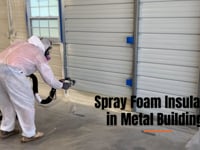 Spray Foam in Metal Buildings