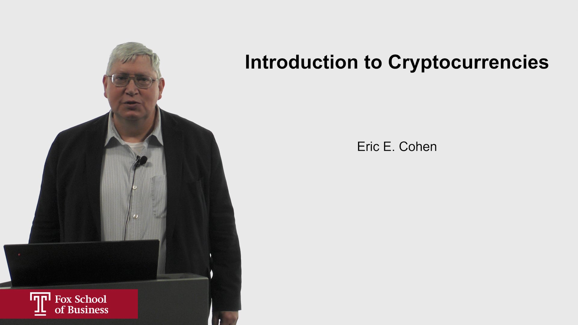 Introduction to Cryptocurrencies