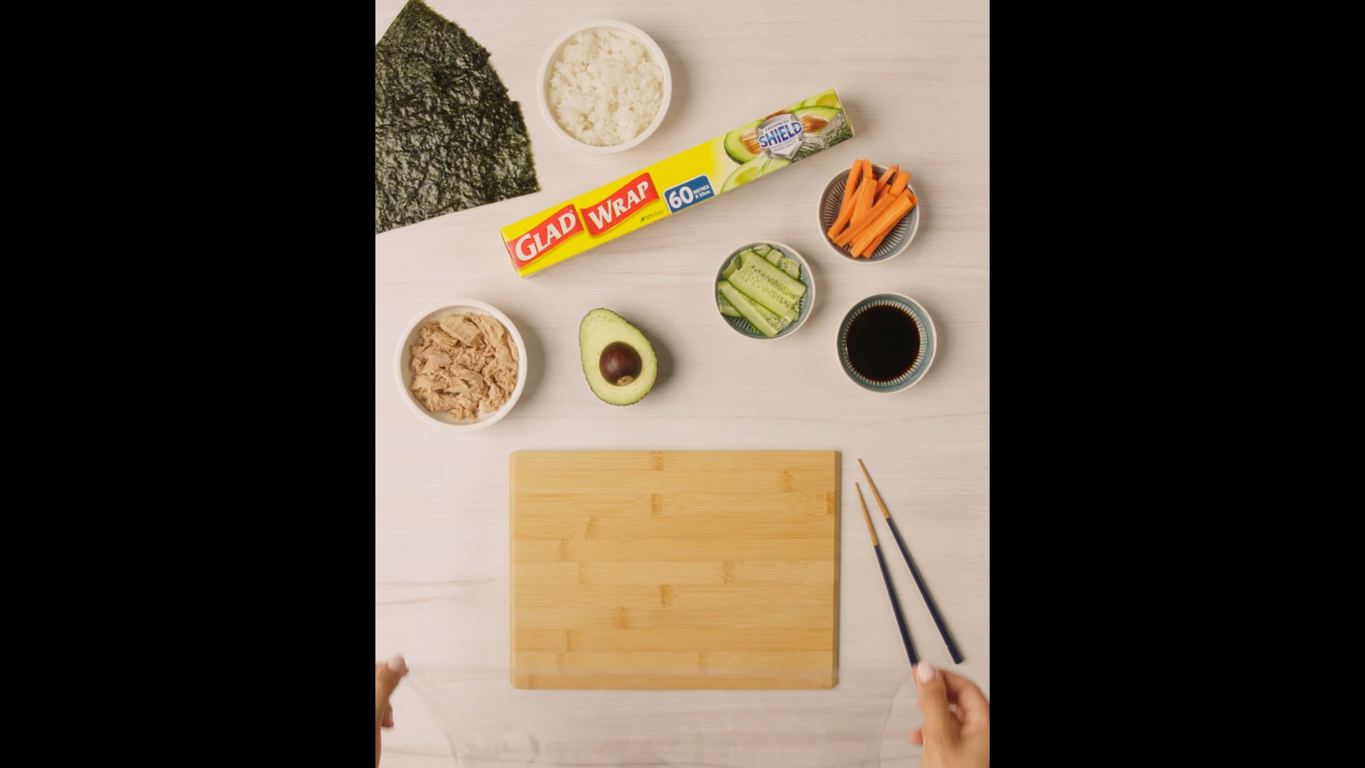 Glad Sushi Lunchbox