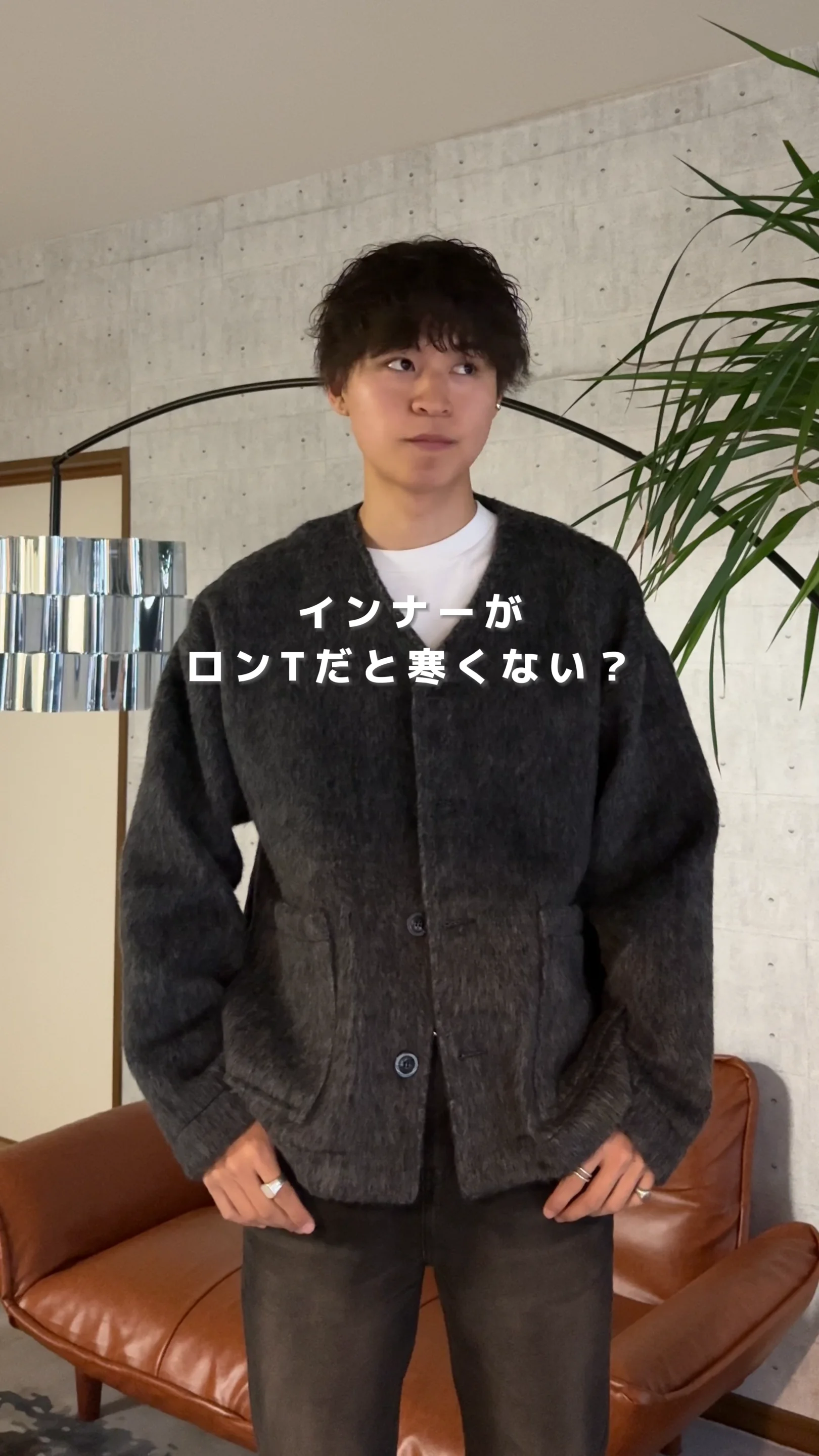 FW ver.) ルーズフィットラウンドスウェットシャツ FW ver.) ルーズフィットラウンドスウェットシャツ