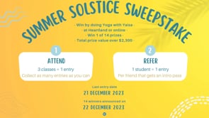 ☀️ Summer Solstice Sweepstake Draw 2023
