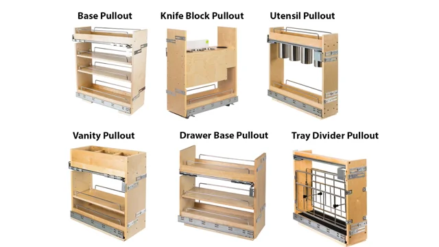 built in spice rack pull out cabinet adjusting shelves, This pull-out  spice rack features thr…