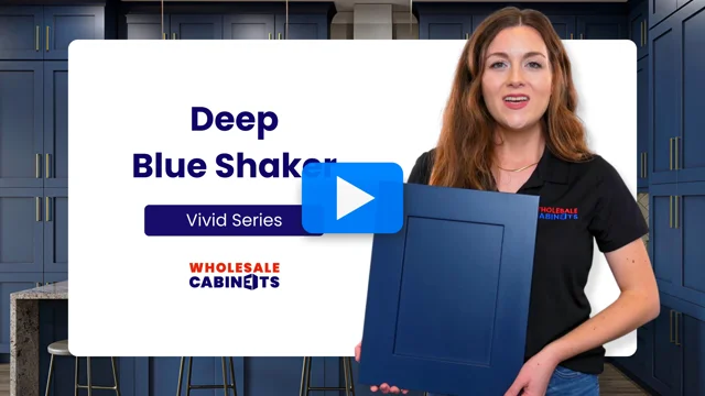 Deep Blue Shaker Cabinets  Shop online at Wholesale Cabinets