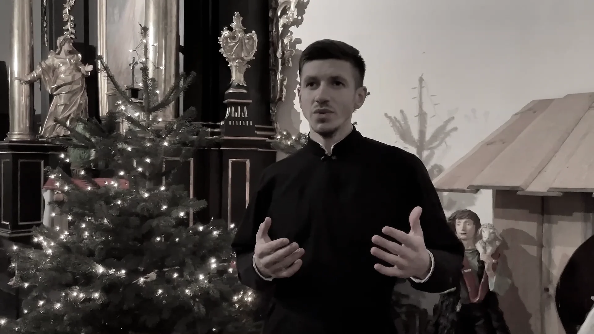 В темну нічку колядка текст