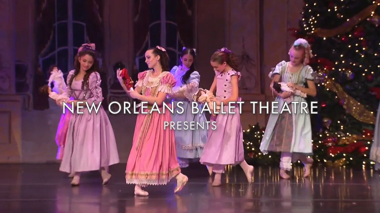 Watch The Nutcracker New Orleans Ballet Theatre Dec. 16th 2pm, 2023
