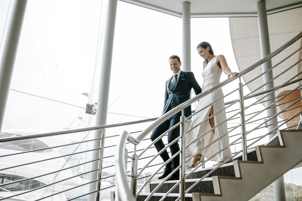 Beaumaris Motor Yacht Squadron Wedding Video, Melbourne - Mietta and Lachlan