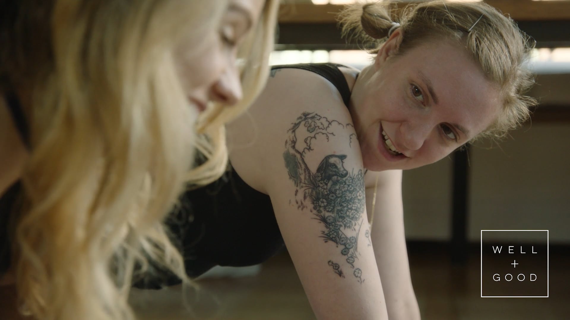 Well+Good | Lena Dunham | Cat Cow