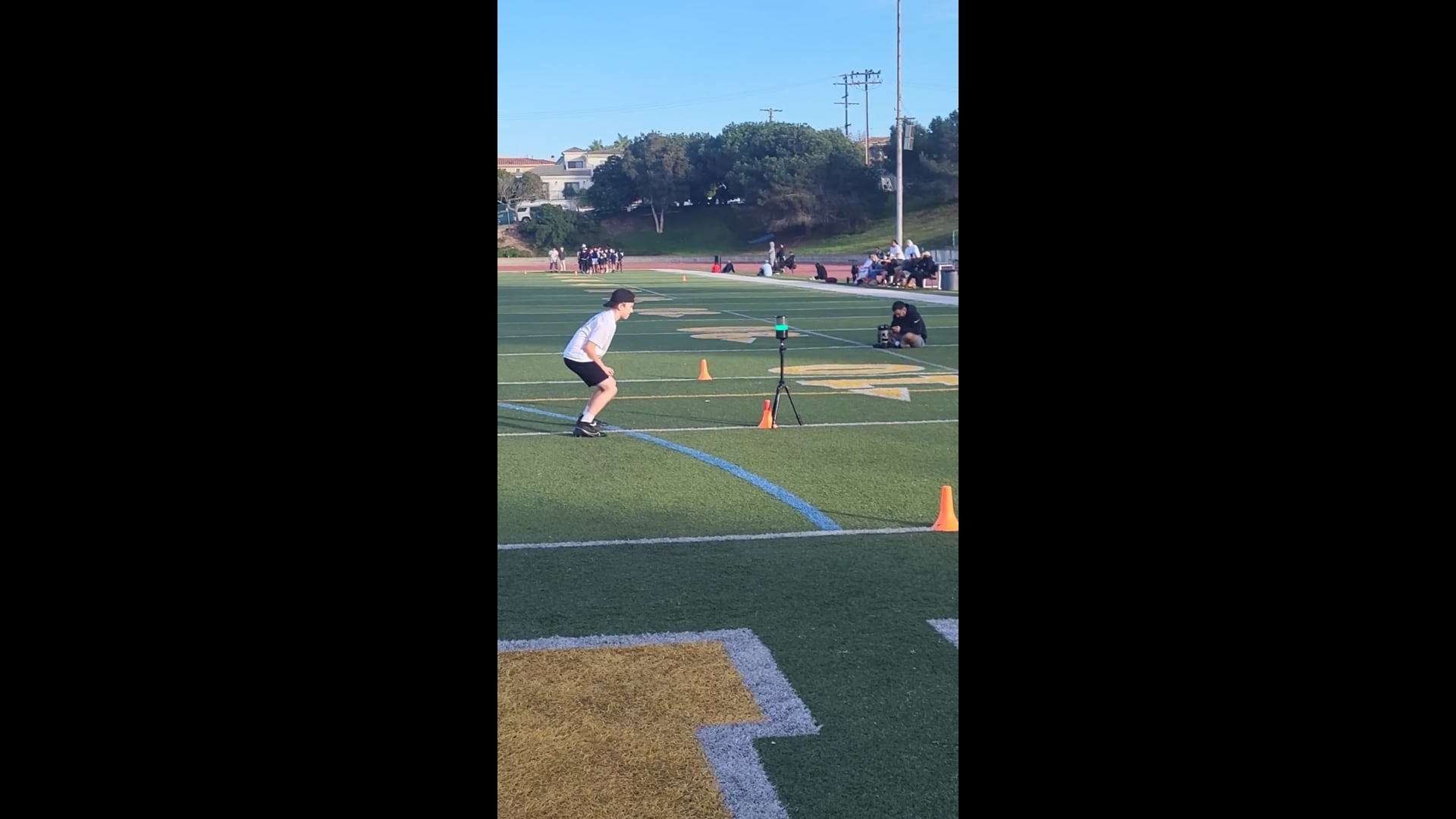 Watch PurpleShift athlete's 5-10-5 Agility: 5.05 seconds
