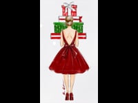 NM Fashion Illustration - Christmas Gifts Giving