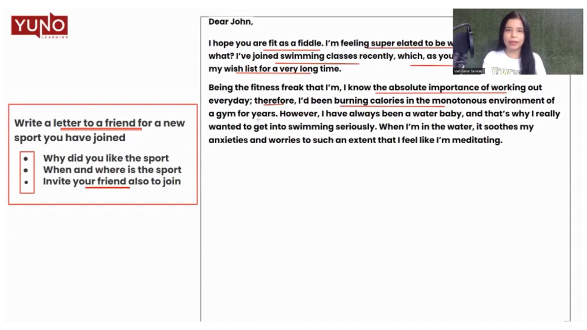 Band 9 Answer for IELTS Informal Letter